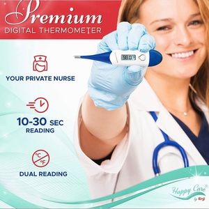 Enji Family Digital Thermometer for Baby, Kids, Adults, and/or Pets